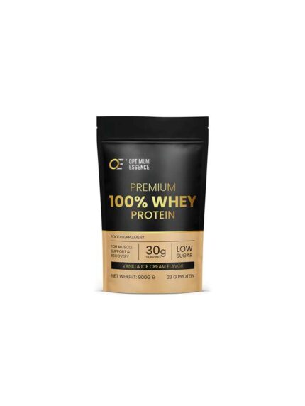 OptimumEssence® Ultimate Gym Stack – Vanilla | Whey, Kreatin & Pre-Workout