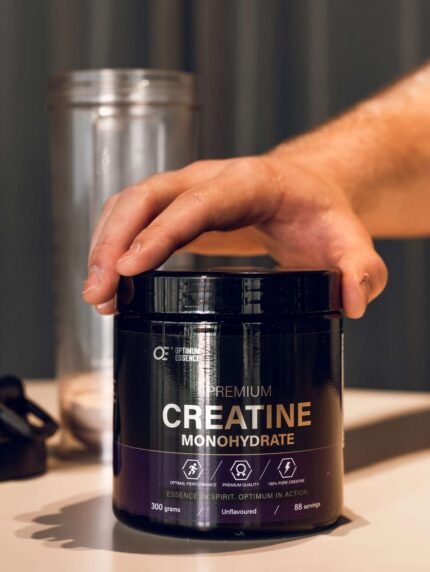 Premium Creatine Monohydrate 300g | Köpa Kreatin Sverige | OptimumEssence®