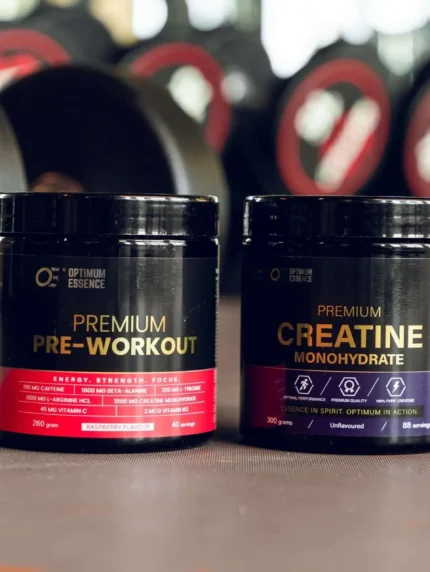 Energy & Strength Duo | Kreatin + Pre-Workout Hallon | OptimumEssence®