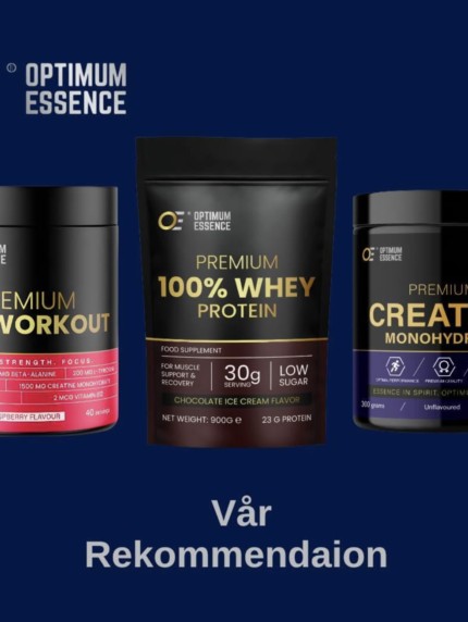 OptimumEssence® Ultimate Gym Stack – Chocolate | Whey, Kreatin & Pre-Workout